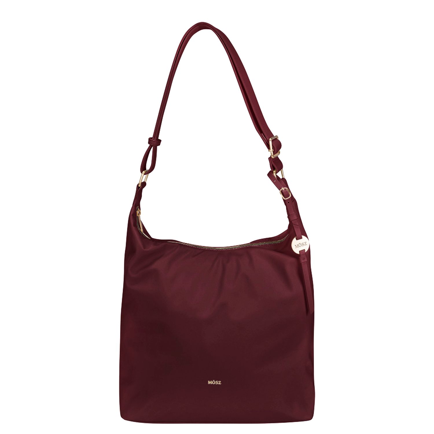 MOSZ Kelly Schoudertas aubergine damestas