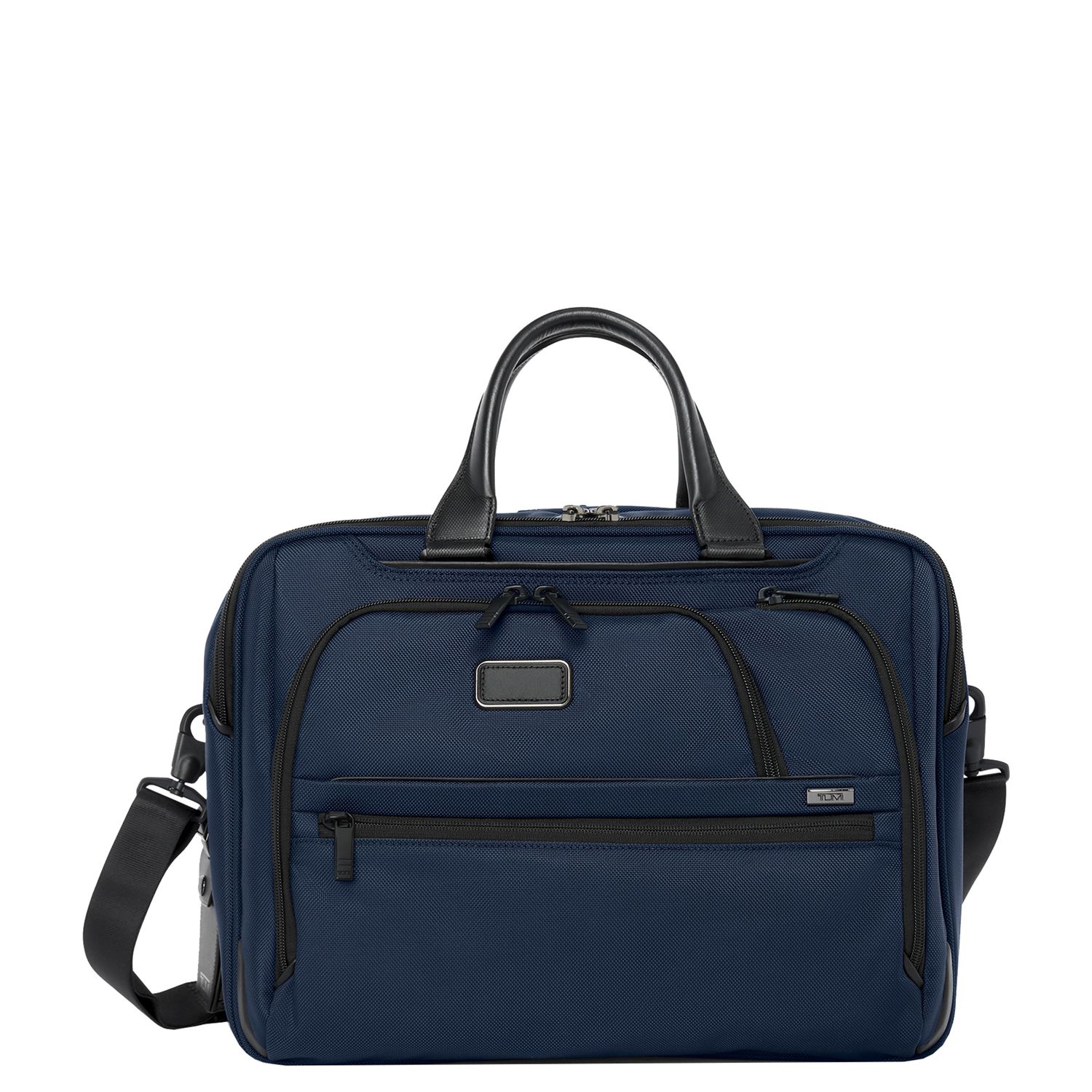 TUMI Alpha Medium Laptop Schoudertas - 15" laptopvak - navy schoudertas heren