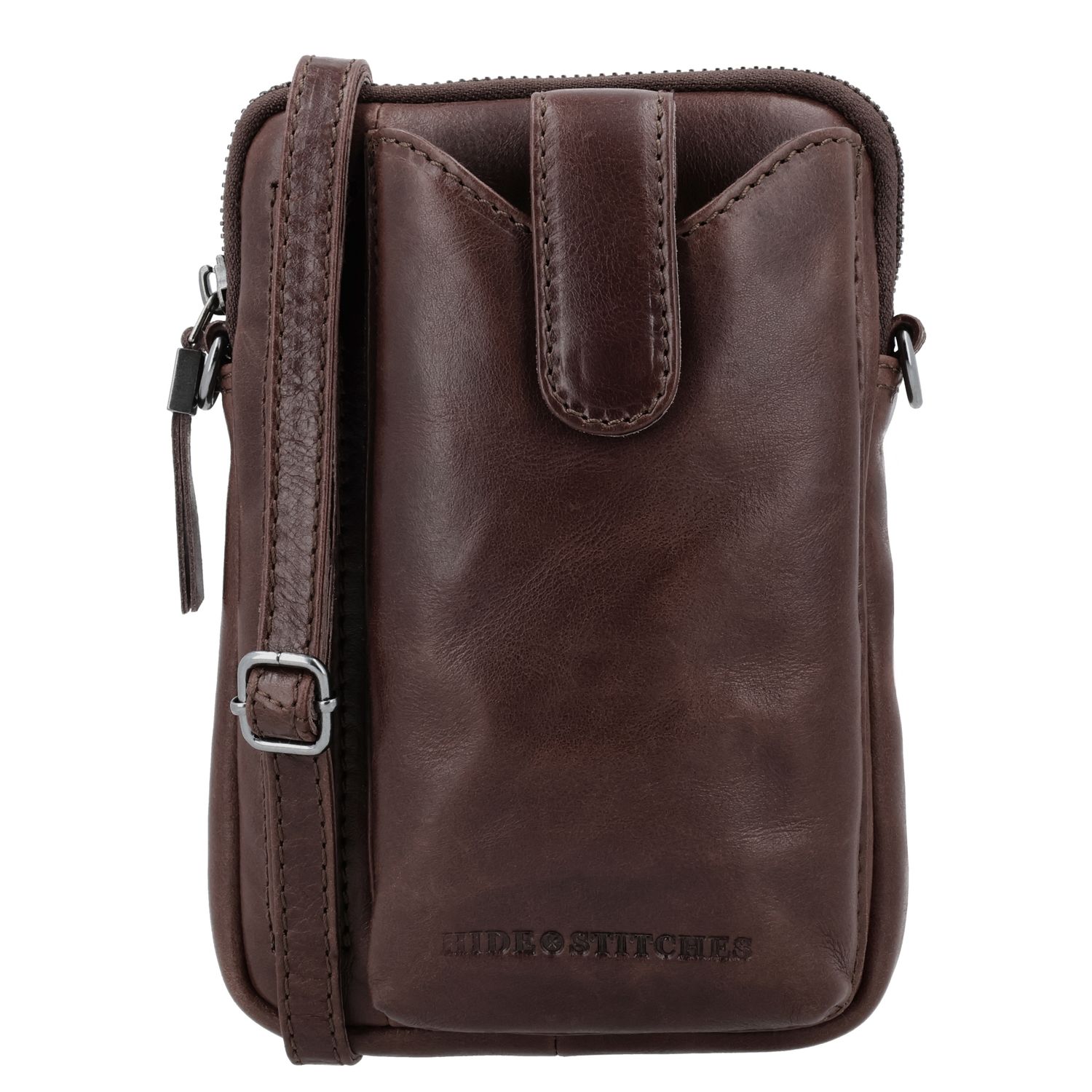 Hide Stitches Telefoontasjes bruin