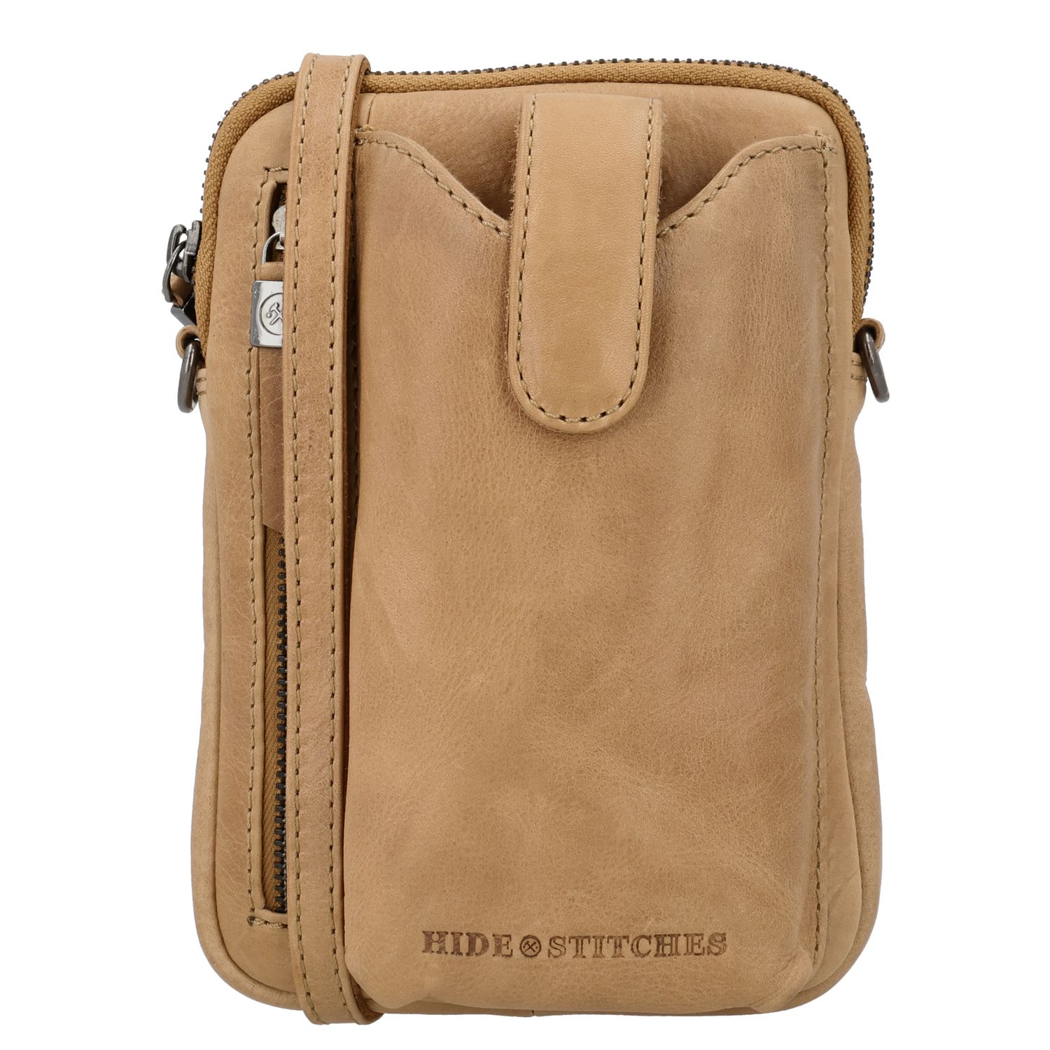 Hide Stitches Telefoontasjes grijs en taupe