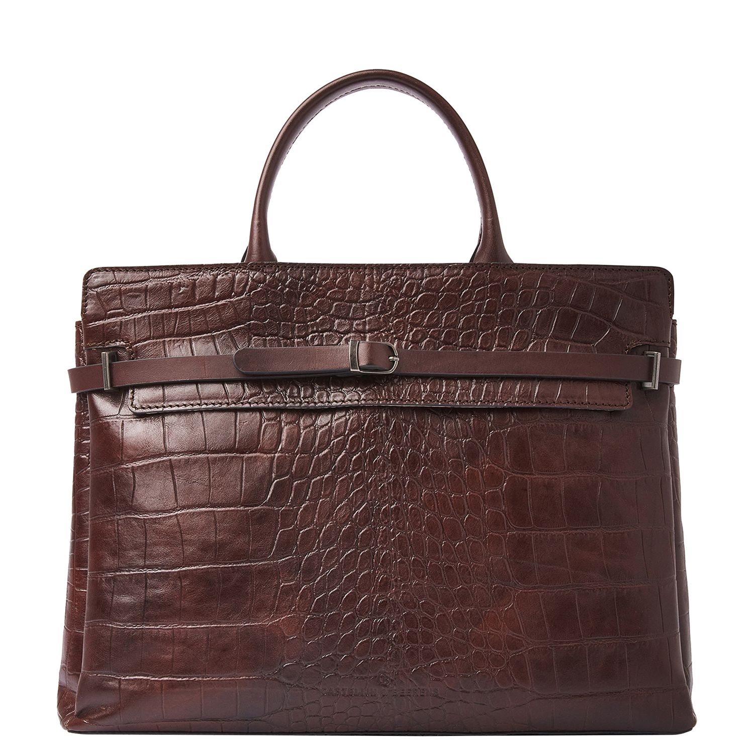 Castelijn & Beerens laptoptas bruin