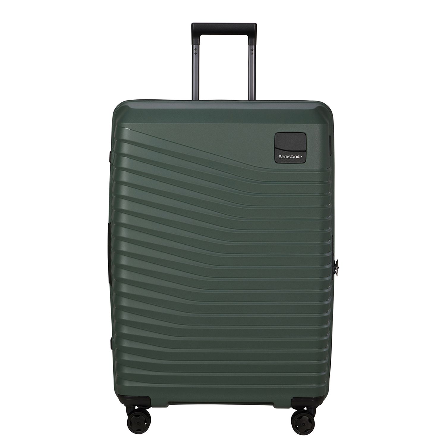 Samsonite Intuo Spinner 75 cm - Uitbreidbaar 105/115 liter - 75x51x30/35 cm - olijf groen hardcase koffer lichtgewicht koffer