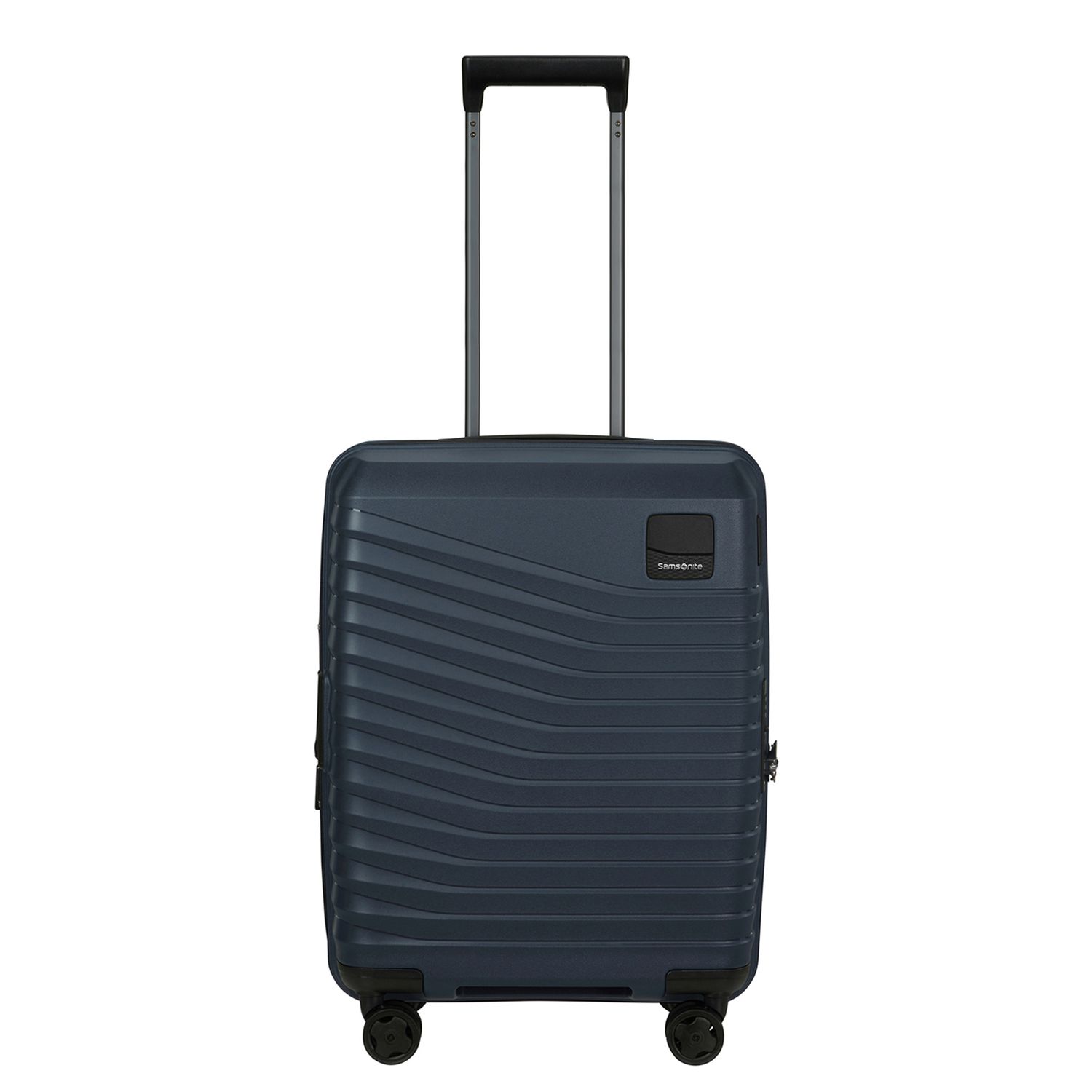 Samsonite Intuo Handbagage Spinner 55 cm - Uitbreidbaar 39/45 liter - 55x40x20/23 cm - blue nights hardcase koffer lichtgewicht koffer