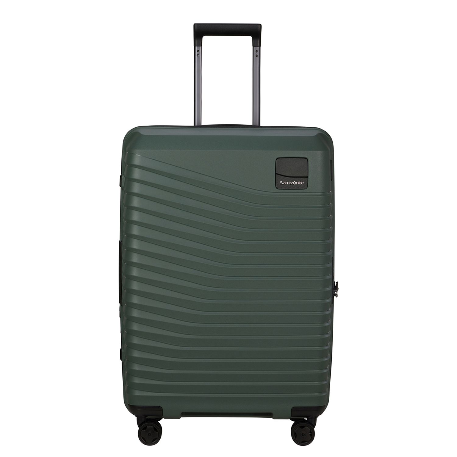 Samsonite Intuo Spinner 69 cm - Uitbreidbaar 79/87 liter - 69x48x28/31 cm - olijf groen hardcase koffer
