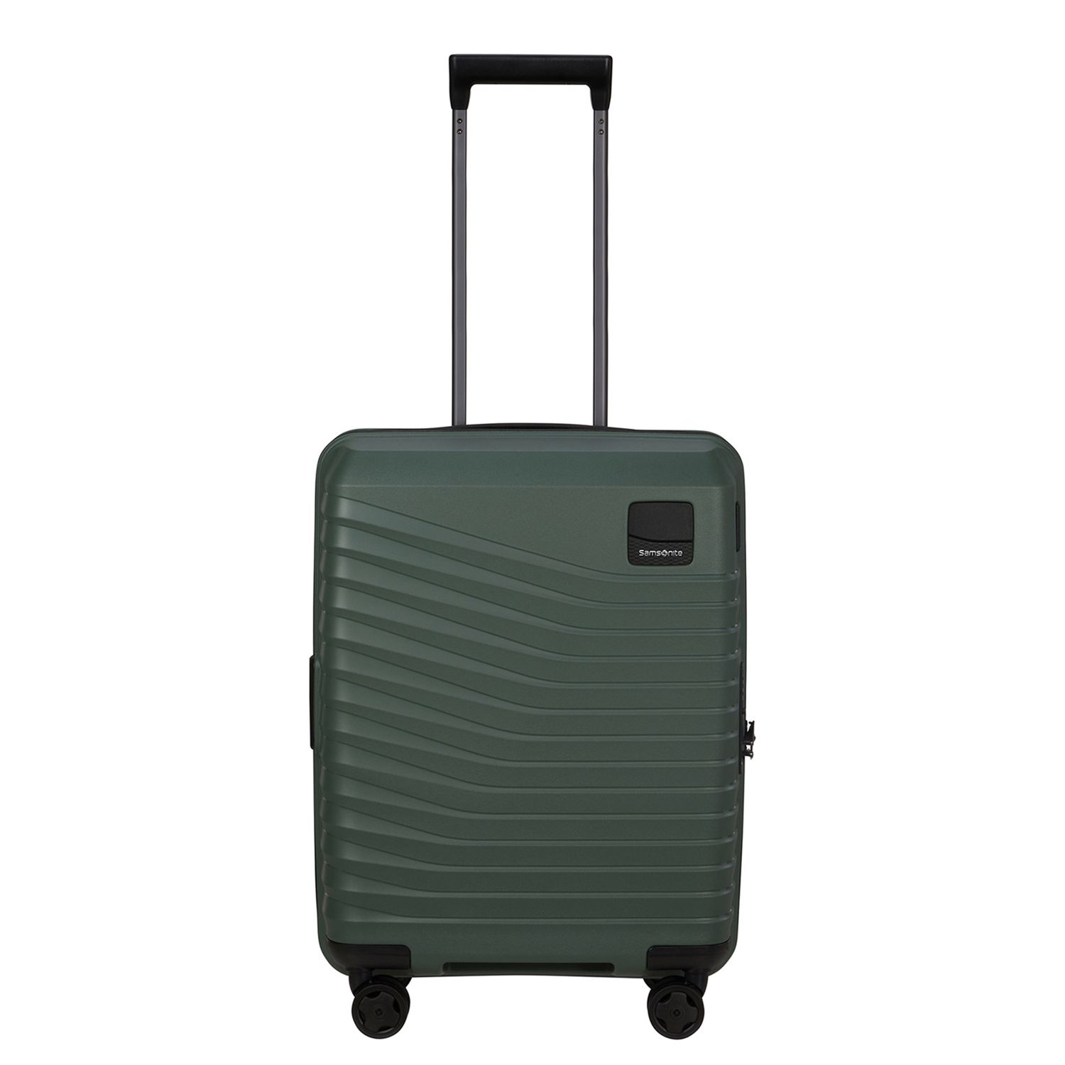 Samsonite Intuo Handbagage Spinner 55 cm - Uitbreidbaar 39/45 liter - 55x40x20/23 cm - olijfgroen hardcase koffer lichtgewicht koffer