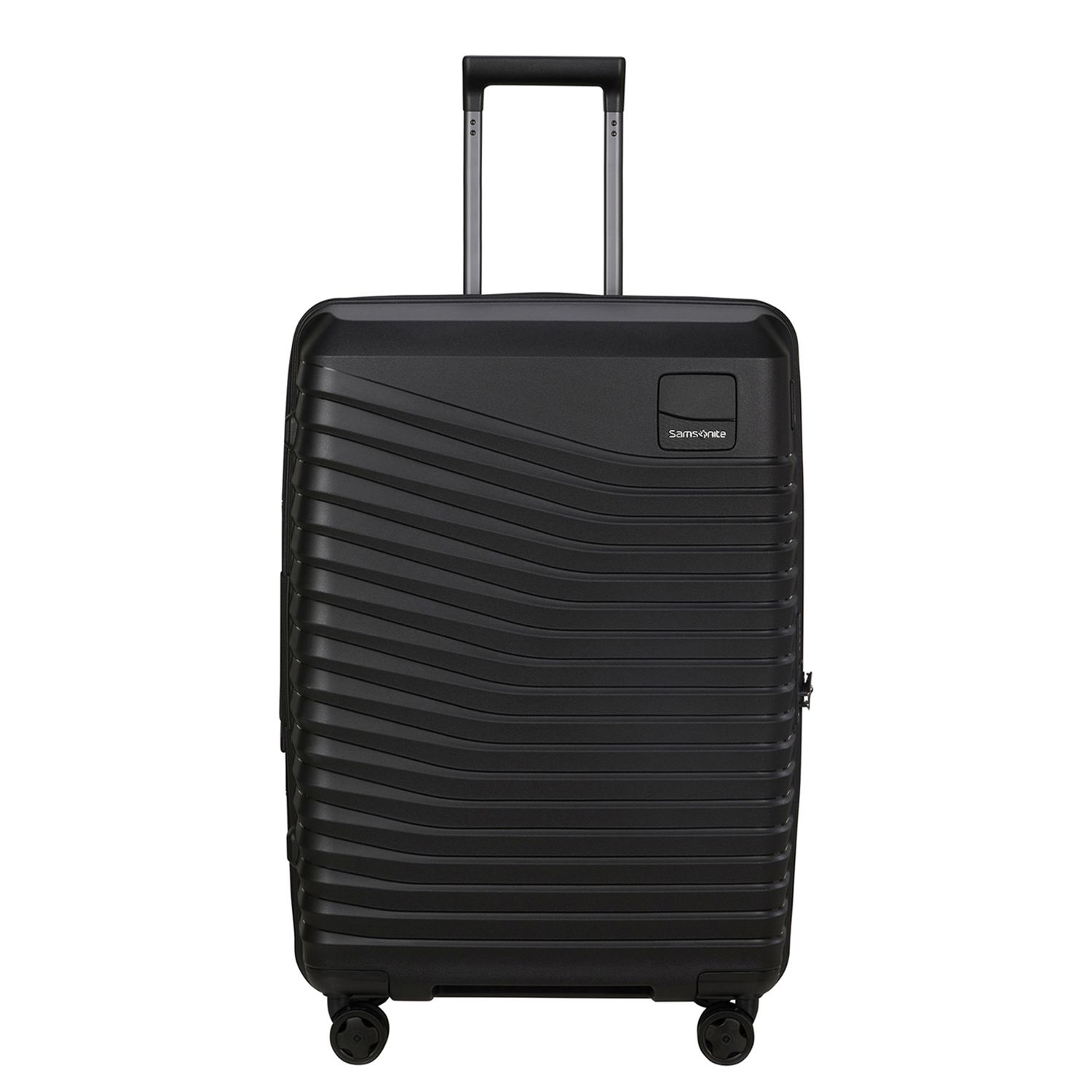 Samsonite Intuo Spinner 69 cm - Uitbreidbaar 79/87 liter - 69x48x28/31 cm - zwart hardcase koffer