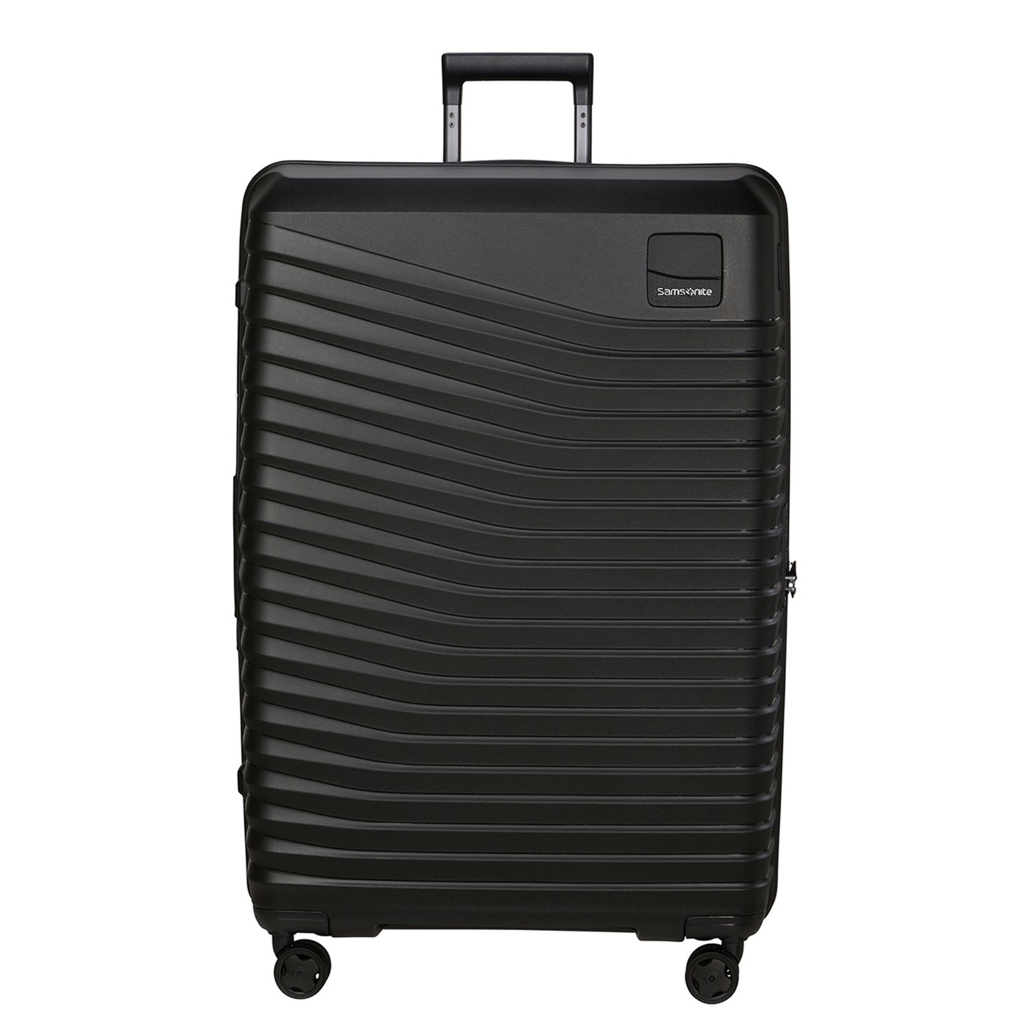 Samsonite Intuo Spinner 81 cm - Uitbreidbaar 132/144 liter - 81x54x33/36 cm - zwart hardcase koffer