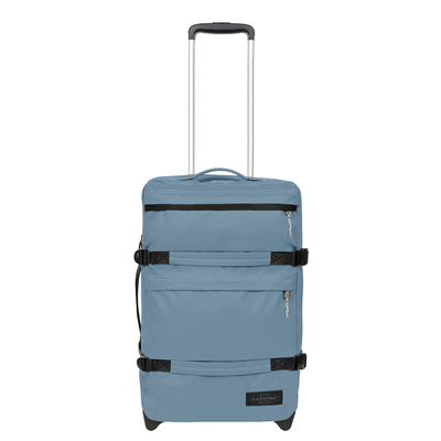Eastpak Transit'r Plus S Handgepäck Reisetasche 2 Rollen 55 cm - Tarpaulin - 38 Liter - 55x35x23 cm - tarp dust blue