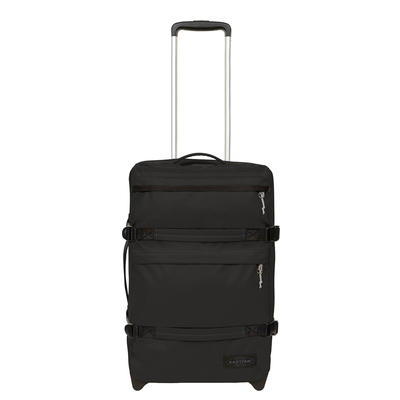 Eastpak Transit'r Plus S Handgepäck Reisetasche 2 Rollen 55 cm - Tarpaulin - 38 Liter - 55x35x23 cm - tarp black2