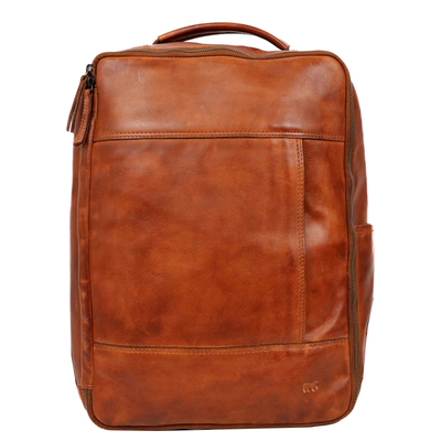 Bear Design Odin Laptoprugzak - 15.6" laptopvak - cognac