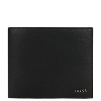 Boss Jace Herrenportemonnaie - 8 Kartenfächer - schwarz