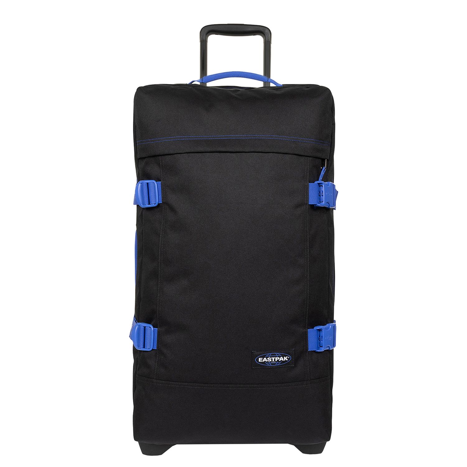 Eastpak Tranverz L Zachte Koffers zwart en blauw