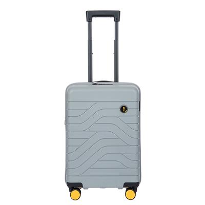 Bric's Ulisse Handgepäck Spinner 55 cm - Erweiterbar 42/50 Liter - 55x37x23/27 cm - grau