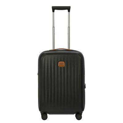 Bric's Taormina Handbagage Spinner 55 cm - Uitbreidbaar 42/49 liter - 55x40x22/26 cm - olive