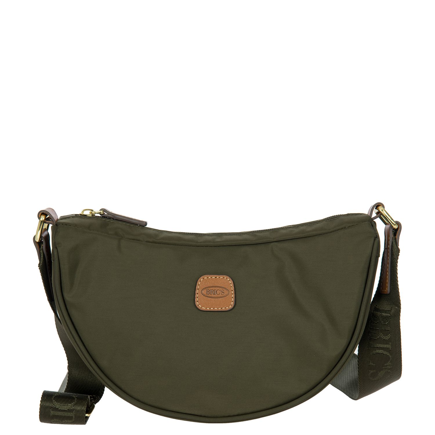 Bric's X-Collection Moon Bag Schoudertas olive damestas