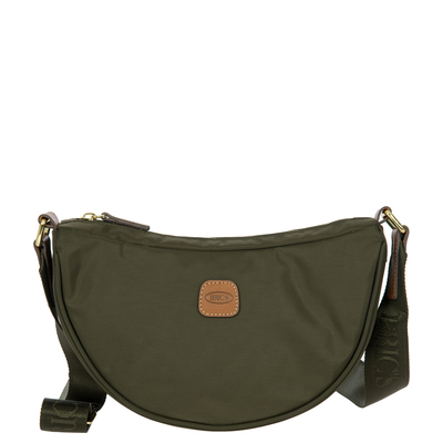 Bric's X-Collection Moon Bag Schoudertas olive