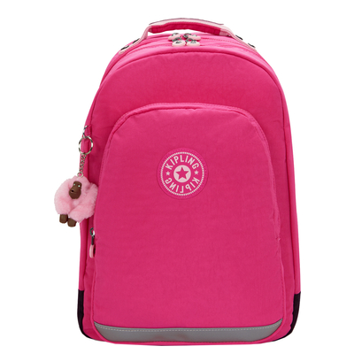 Kipling Class Room Rugzak School - 15" laptopvak - intense rose