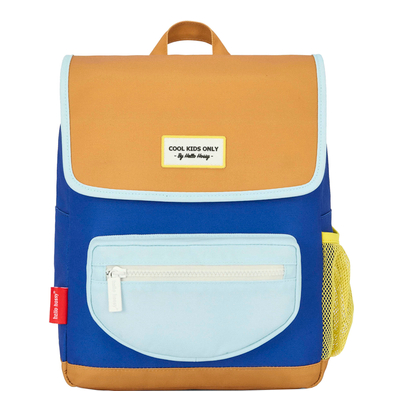 Hello Hossy Square Kinderrugzak Basisschool - vanaf 6 jaar - blue canyon