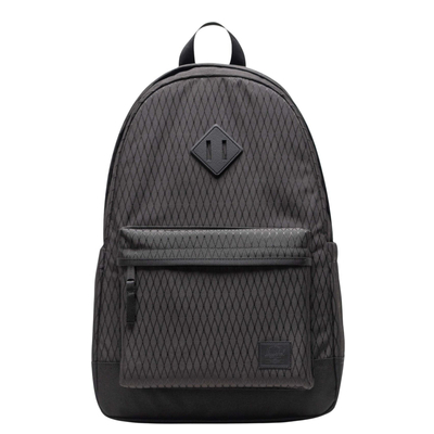 Herschel Supply Co. Heritage Schulrucksack - 15" Laptopfach - black diamond/black