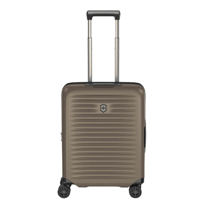 Victorinox Airox Advanced Global Carry-On Handgepäckkoffer Spinner 55 cm - Erweiterbar 35/44 Liter - 55x40x20 cm - taupebraun