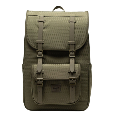 Herschel Supply Co. Little America Mid Schulrucksack - 15" Laptopfach - ivy green diamond