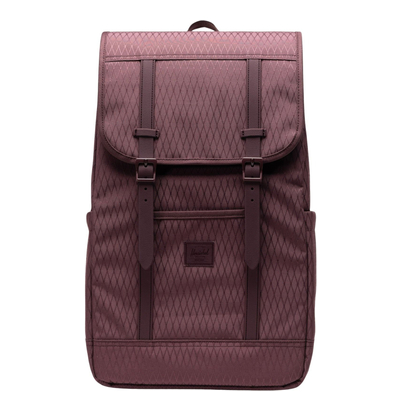 Herschel Supply Co. Retreat Schulrucksack - 15" Laptopfach - huckleberry diamond