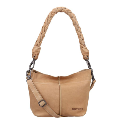 DSTRCT Preston Park Schoudertas - met afneembare schouderriem - new taupe