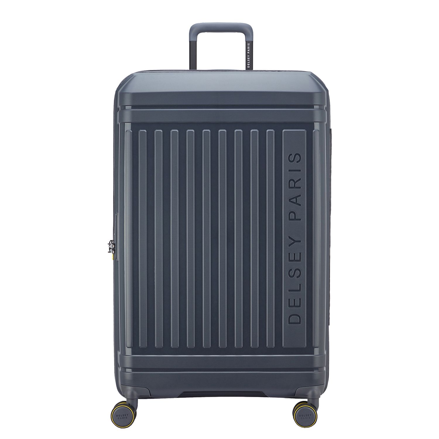 Delsey Lutece SE Spinner 81 cm - Uitbreidbaar 106/113 liter - 80.5x49x32/34 cm - graphite hardcase koffer