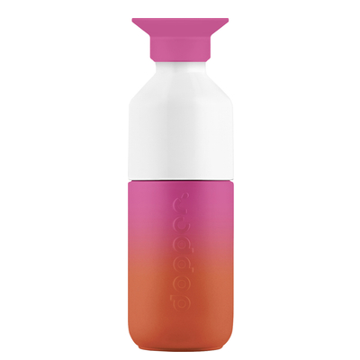 Dopper Steel Trinkflasche - 350 ml - sunset pink
