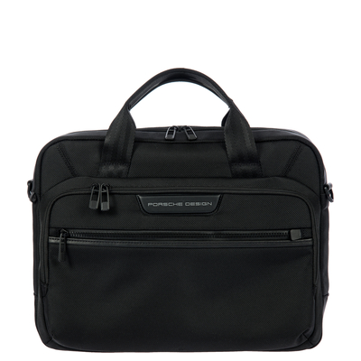 Porsche Design Nylon Evo Laptopschoudertas - 17.3" laptopvak - zwart