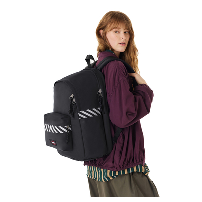 Eastpak Day Office Rugzak School - 15.6" laptopvak - refleks stripe black