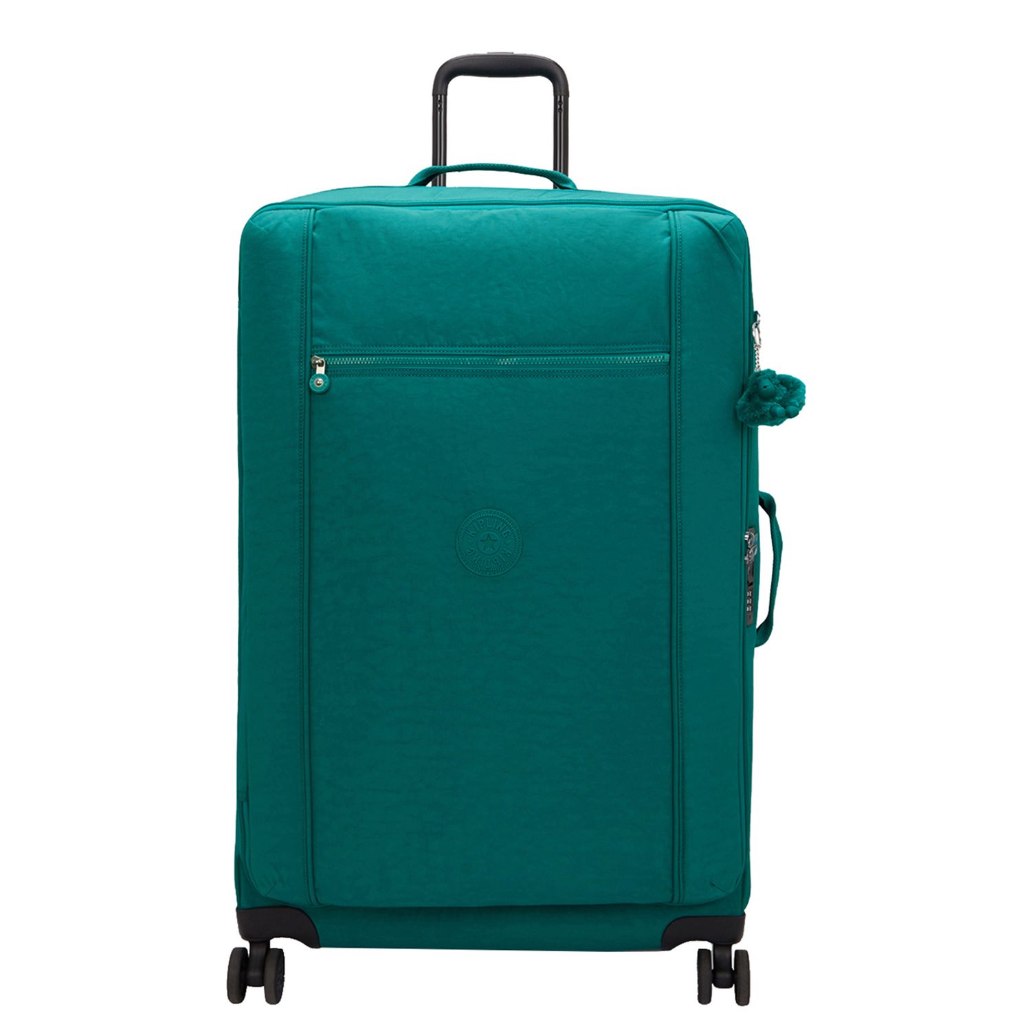 Kipling Jet L outspoken green zachte koffer