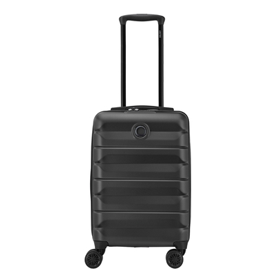 Delsey Air Armour Handbagage Spinner 55 cm - Uitbreidbaar 34/38 liter - 55x35x20/25 cm - zwart