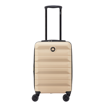 Delsey Air Armour Handbagage Spinner 55 cm - Uitbreidbaar 34/38 liter - 55x35x20/25 cm - warm zand