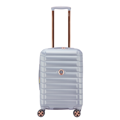 Delsey Shadow 5.0 Handbagage Spinner 55 cm - Uitbreidbaar 39/44 liter - 55x35x25/28 cm - platinum