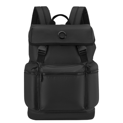 Delsey Element 2.0 Dagrugzak - met klepsluiting - zwart