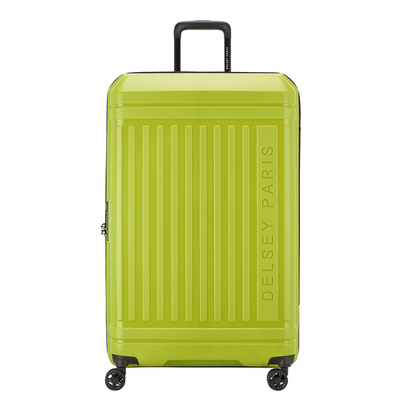 Delsey Lutece SE Spinner 79 cm - Uitbreidbaar 106/113 liter - 79x49x32/34 cm - lime