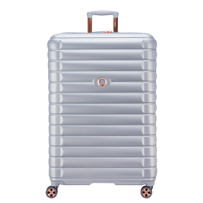 Delsey Shadow 5.0 Spinner 82 cm - Uitbreidbaar 131/143 liter - 82x55x34.5/37.5 cm - platinum