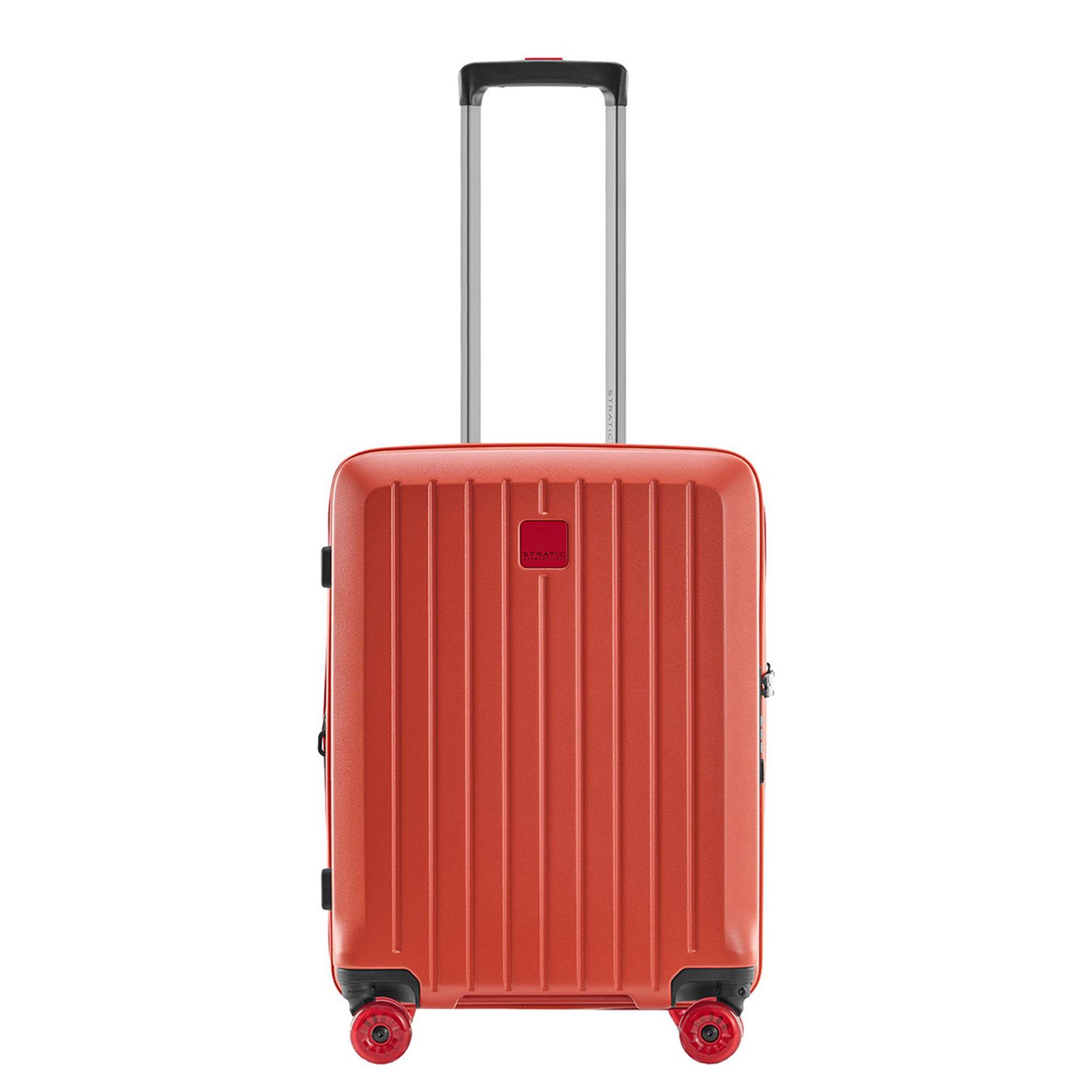 Stratic Buzz Handbagage Spinner 54 cm - Uitbreidbaar 43/49 liter - 54x39.5x19.5/22.5 cm - rosso/clay hardcase koffer