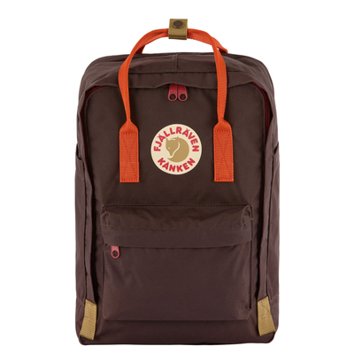 Fjallraven Kanken Koncept Rugzak - 18 liter - 15" laptopvak - black oak-rowan red