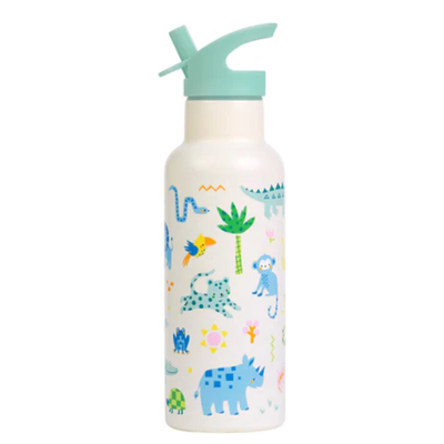 A Little Lovely Company Alex Drinkfles XL voor jongens jungle