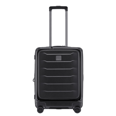 Stratic Phoenix ML Handgepäck Spinner 55 cm - Erweiterbar 42/49 Liter - 55x40x21/24 cm - black