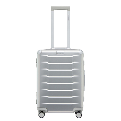 Stratic Phoenix Alu Handgepäck Spinner 55 cm - 39 Liter - 55x39x23 cm - silver
