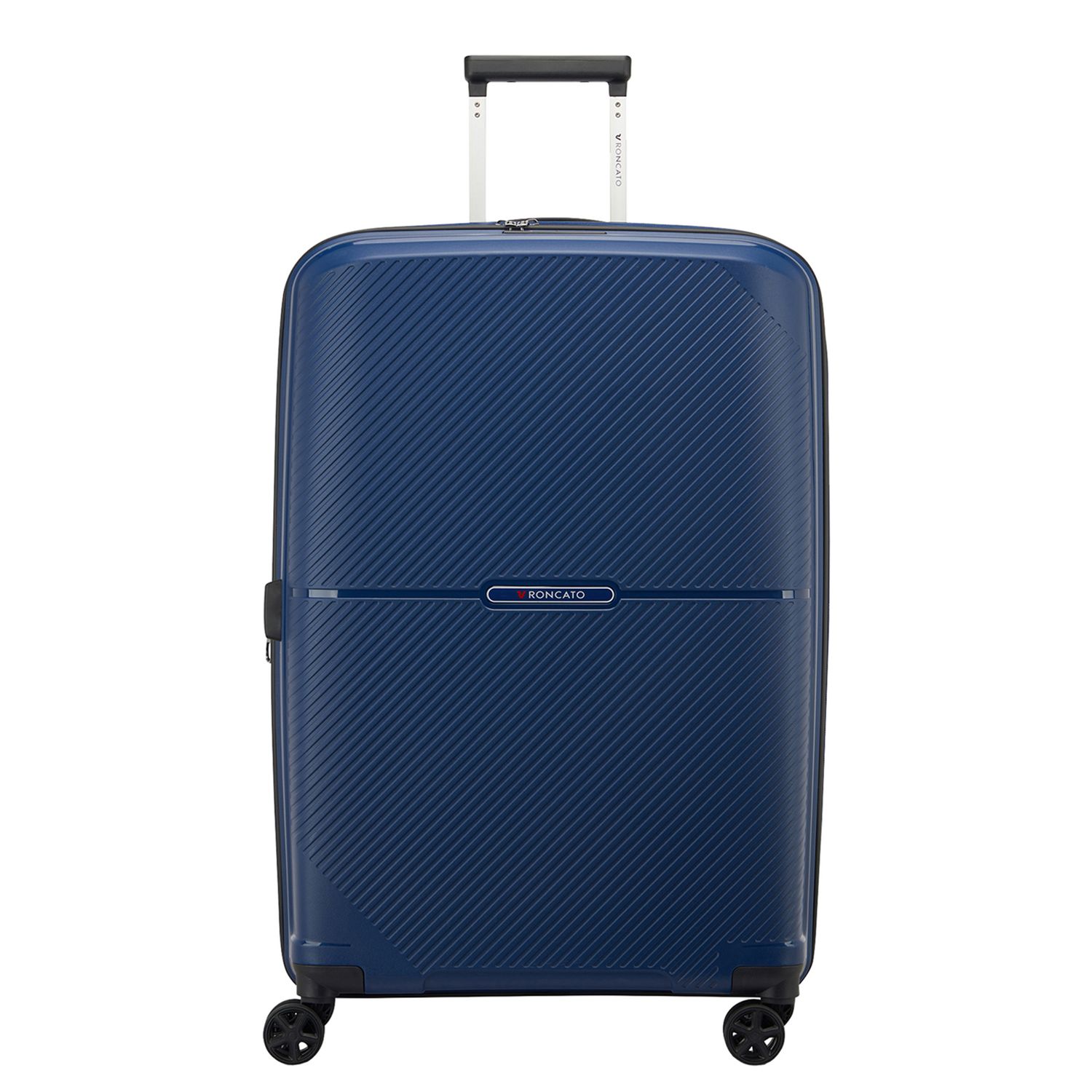 Roncato Storm Spinner 76 cm - Uitbreidbaar 111/129 liter - 76x52x30/35 cm - night blue hardcase koffer