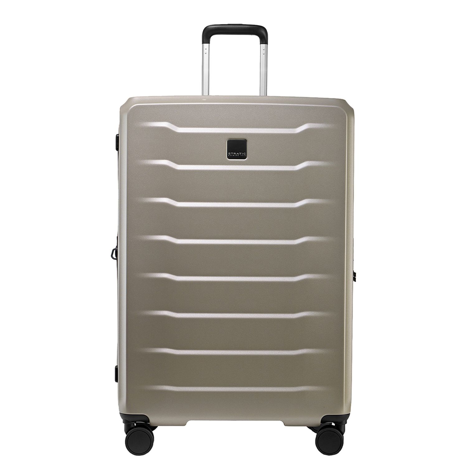 Stratic Phoenix SL Spinner 76 cm - Uitbreidbaar 99/111 liter - 76x50.5x27.5/30.5 cm - champagne hardcase koffer lichtgewicht koffer