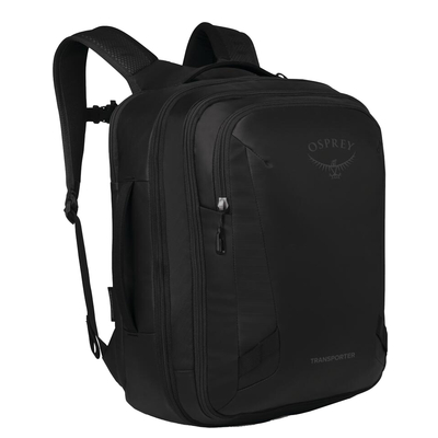 Osprey Transporter Rucksack - Erweiterbar 26/32 Liter - raven black