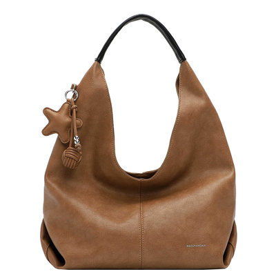 Emily & Noah Lari Schoudertas Large taupe