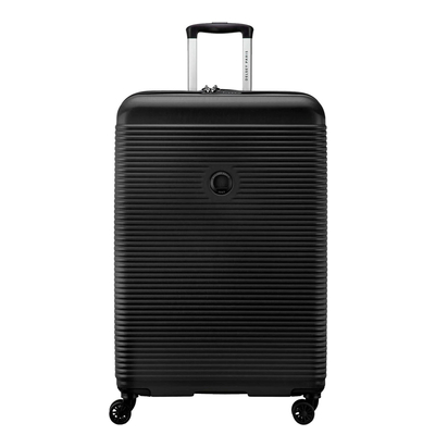 Delsey Freestyle Spinner 76 cm - Erweiterbar 100/109 Liter - 76x50x35 cm - schwarz