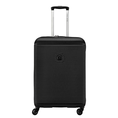Delsey Freestyle Spinner 66 cm - Uitbreidbaar 69/75 liter - 66x46x31 cm - black
