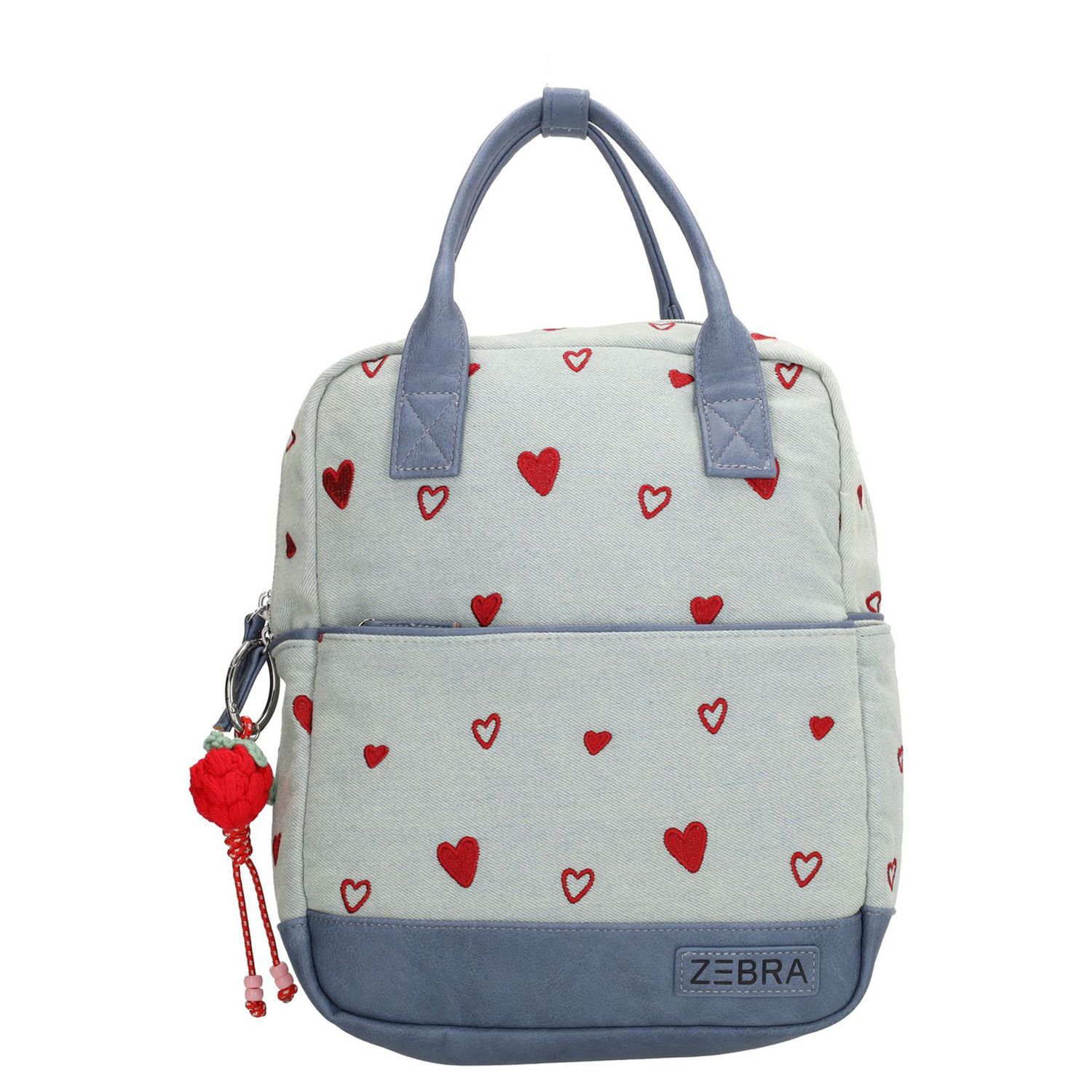Zebra Trends Lola Kinderrugzak - 10 liter - hartjes schooltas kind